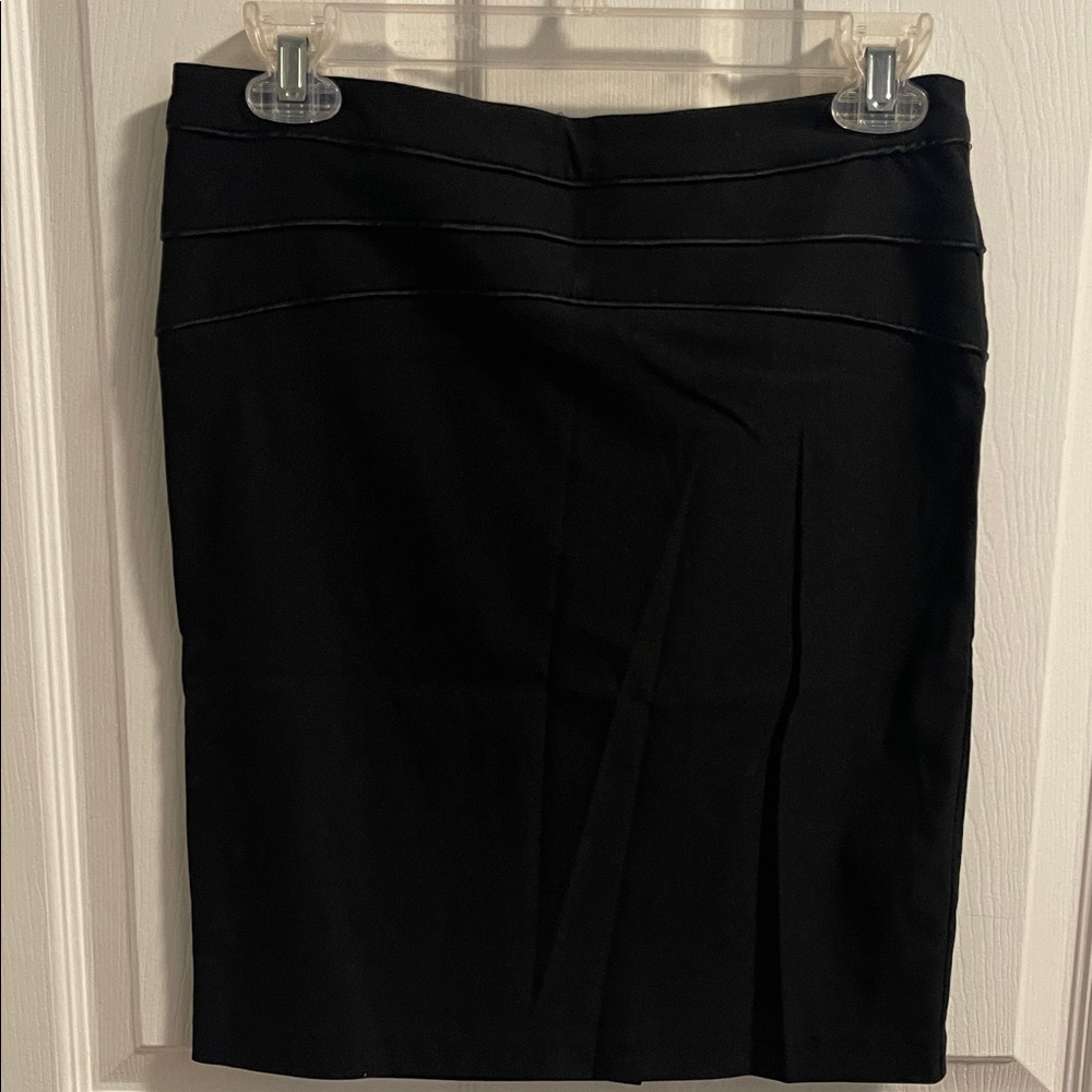 Rampage Sleek Black Pencil Skirt